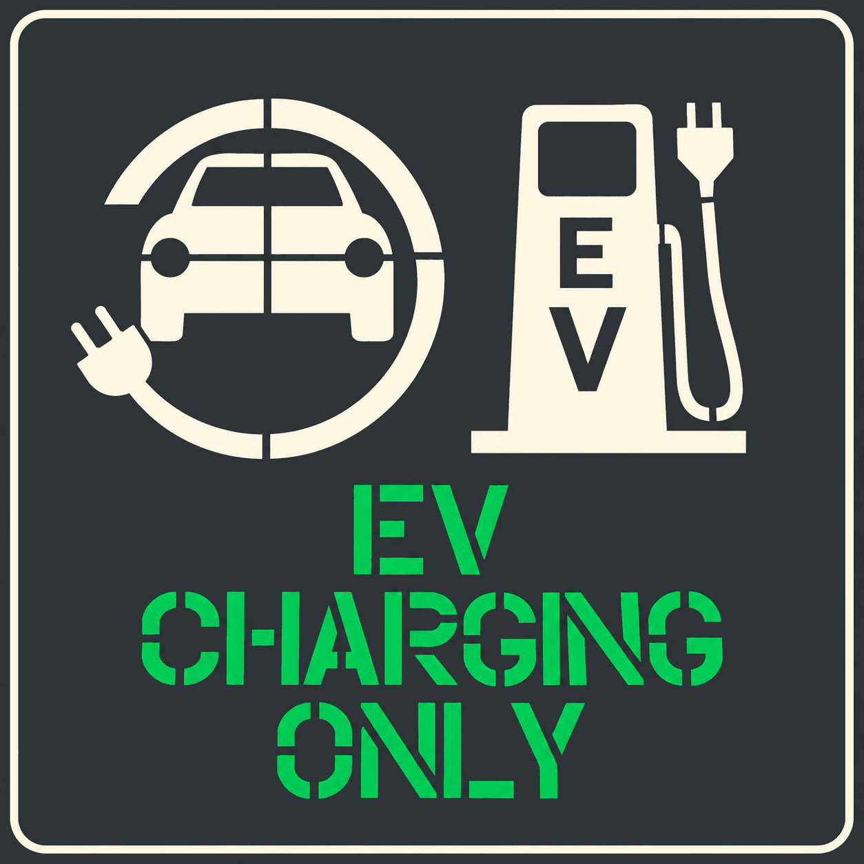 Electric Vehicle Stencils