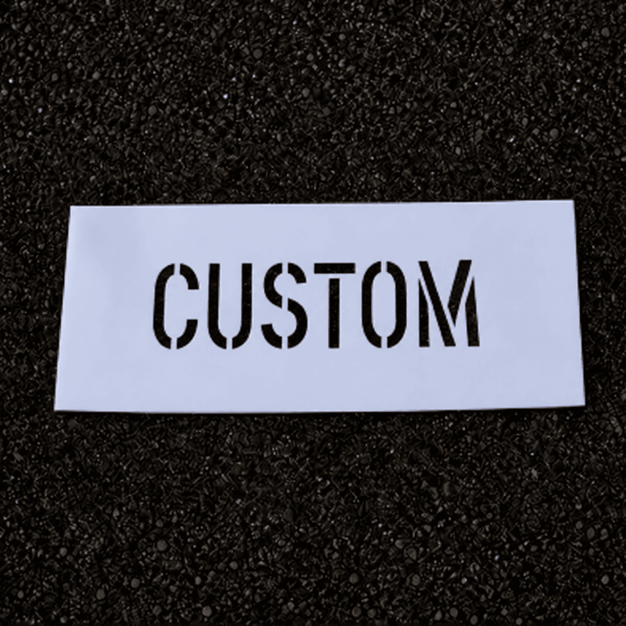 Custom Word Stencil