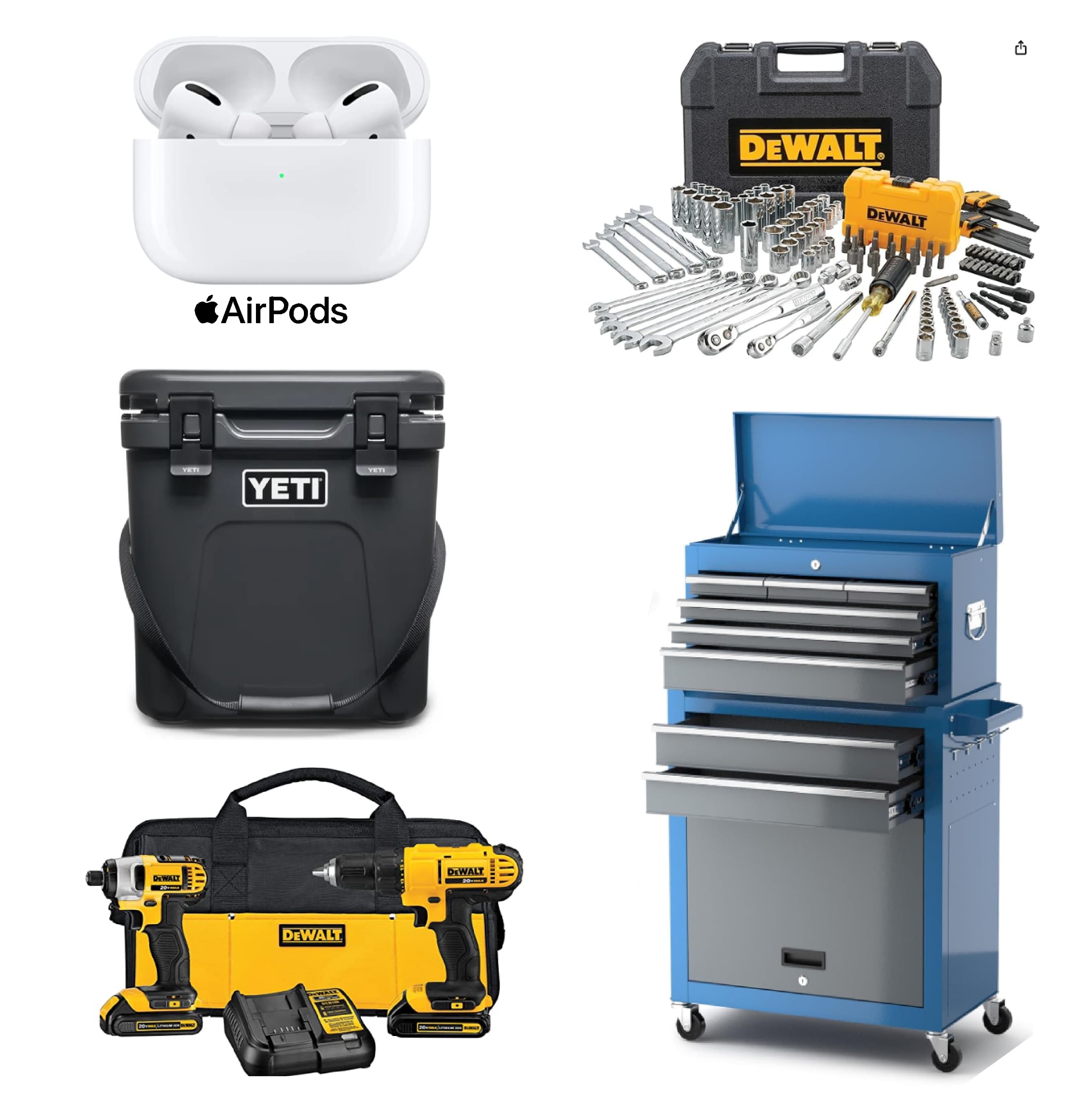 Dewalt 20V Max Cordless Drill Combo Kit