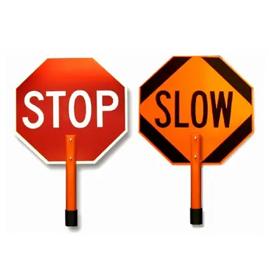 Slow/Stop Paddles