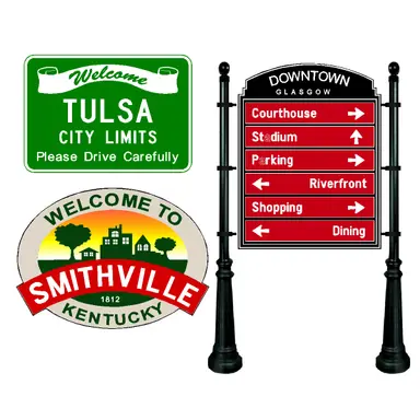 City Limit/Way Finding