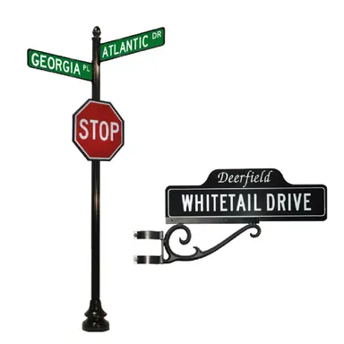 Decorative Signs & Posts